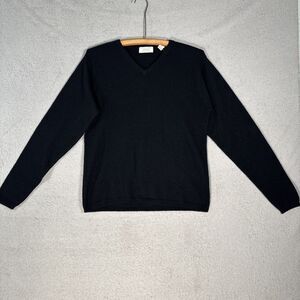 Vintage Lord & Taylor Cashmere Sweater Women’s Size M Two Ply Black